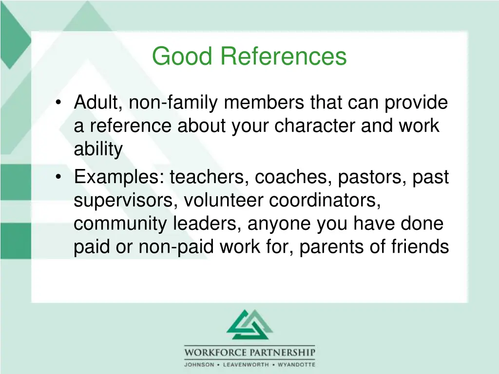 good references