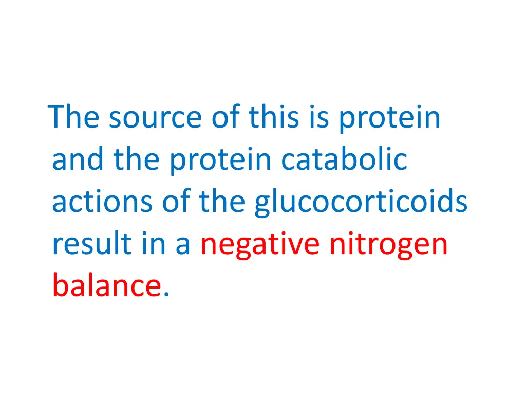 the source of this is protein and the protein