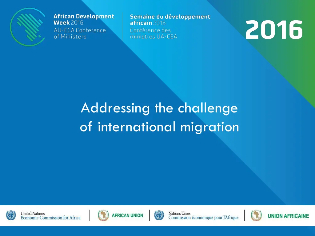 addressing the challenge of international
