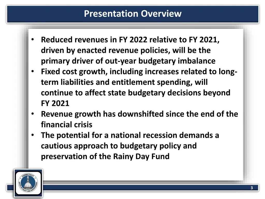presentation overview 1