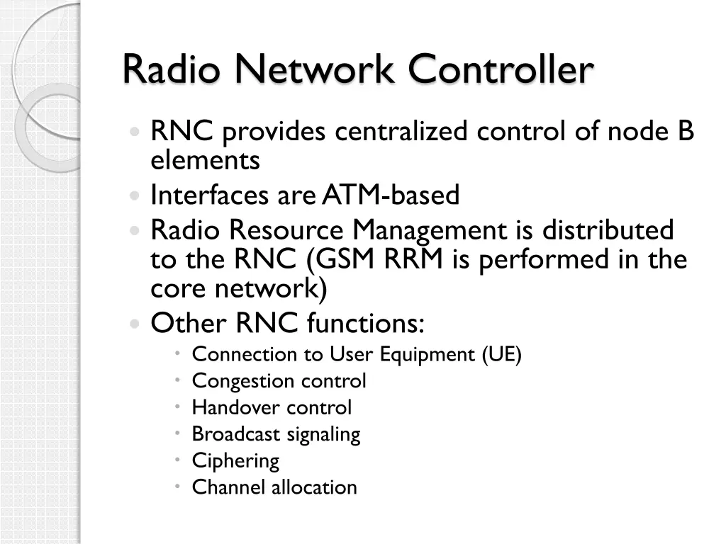 radio network controller