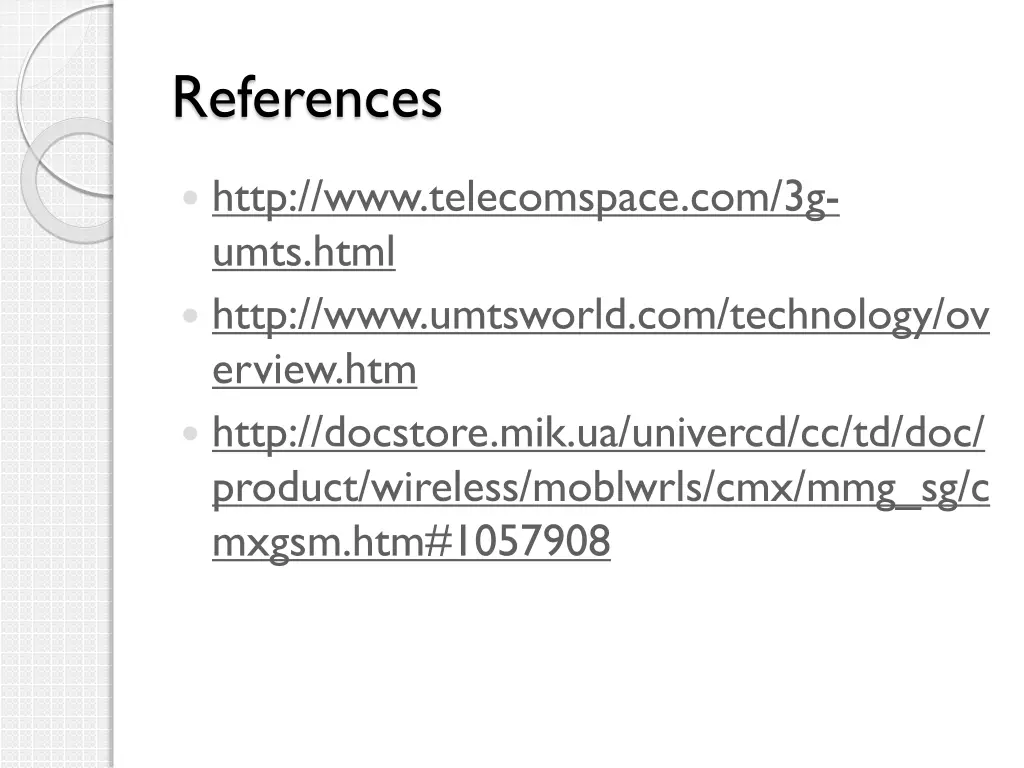 references