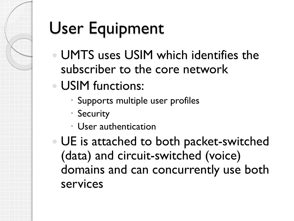 user equipment