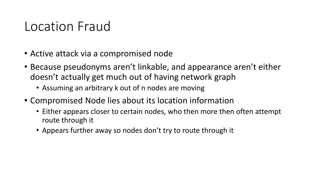 location fraud
