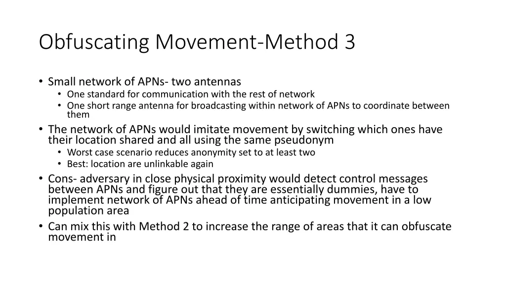 obfuscating movement method 3