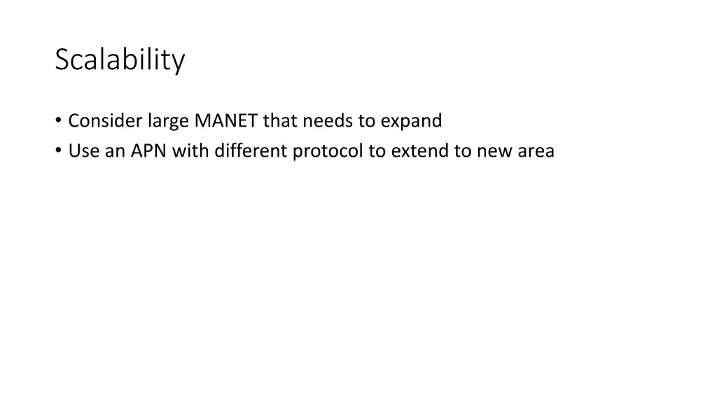 scalability
