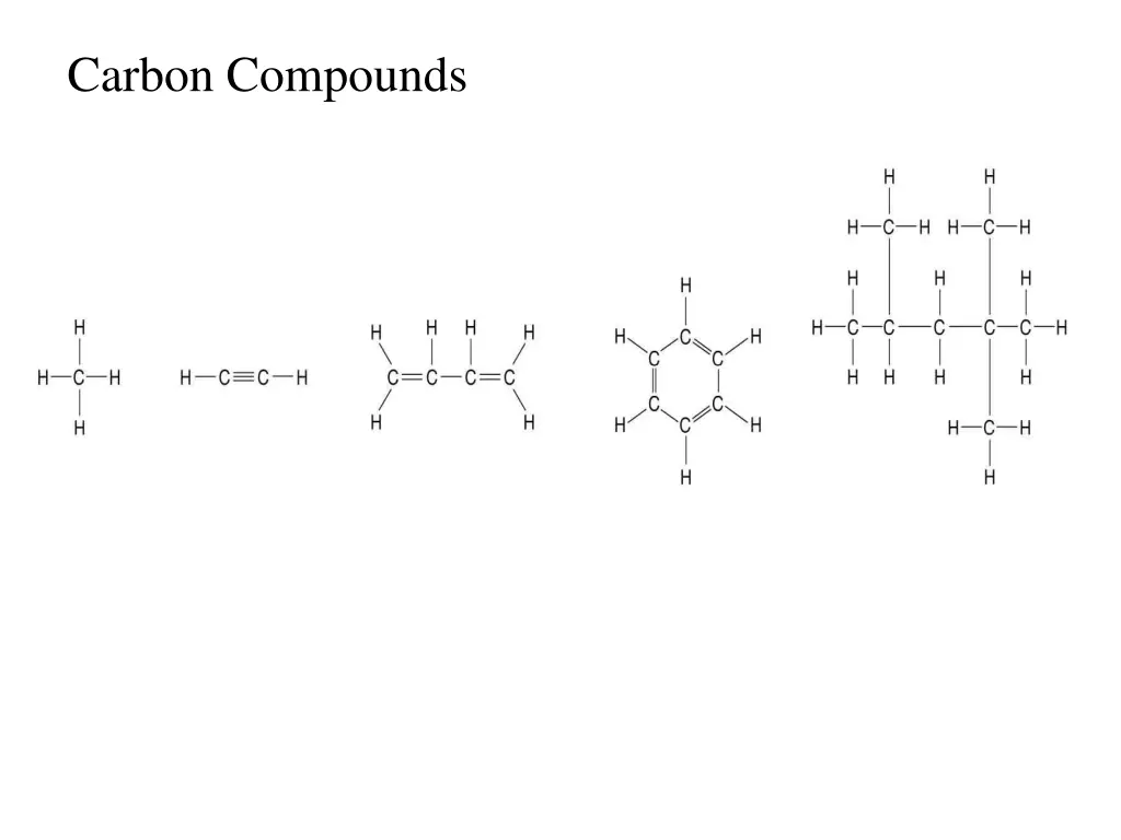 carbon compounds 1