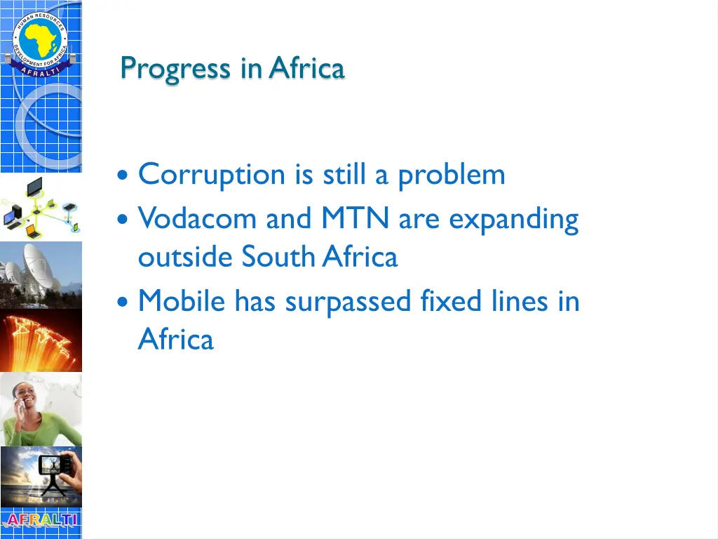 progress in africa
