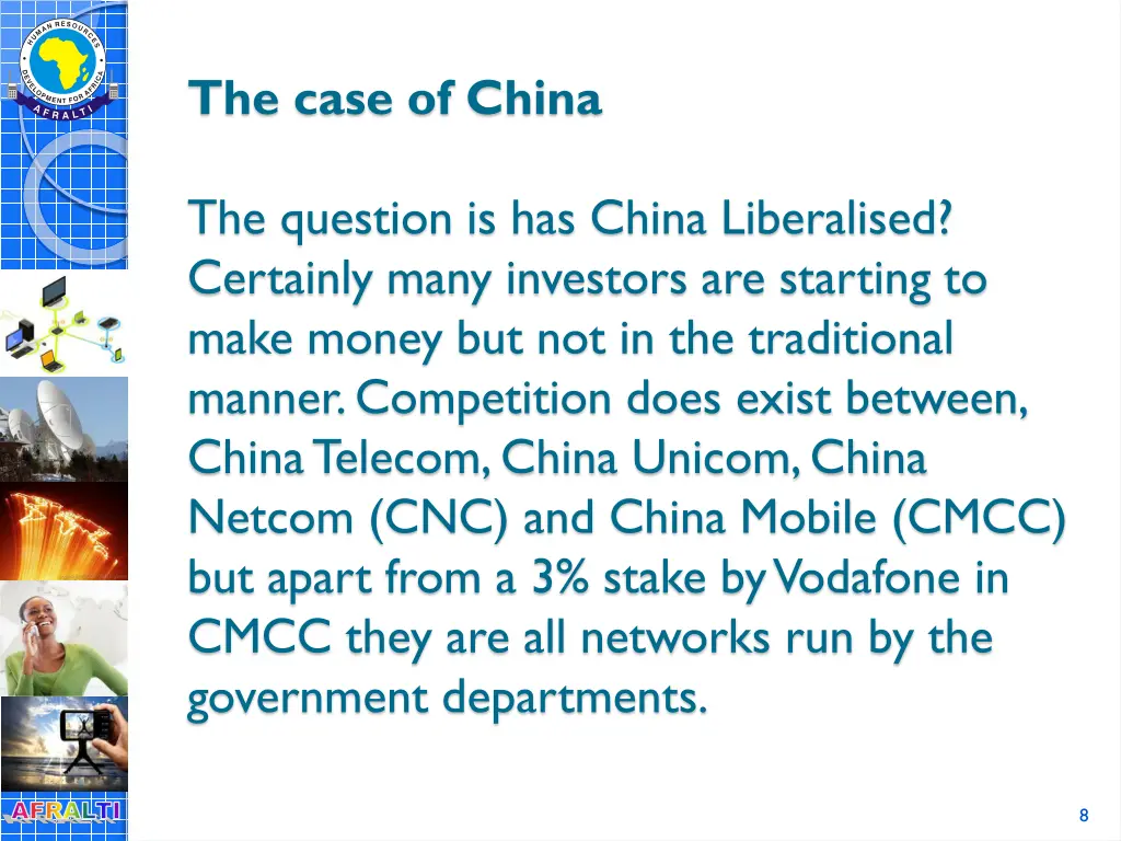 the case of china
