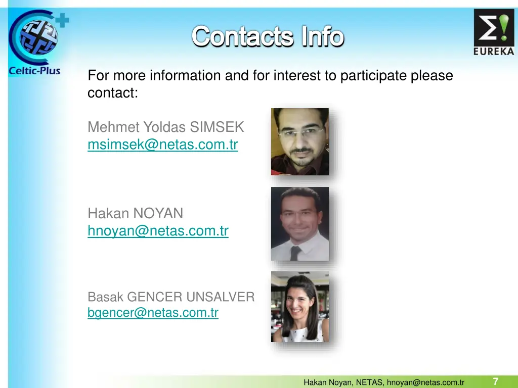 contacts info
