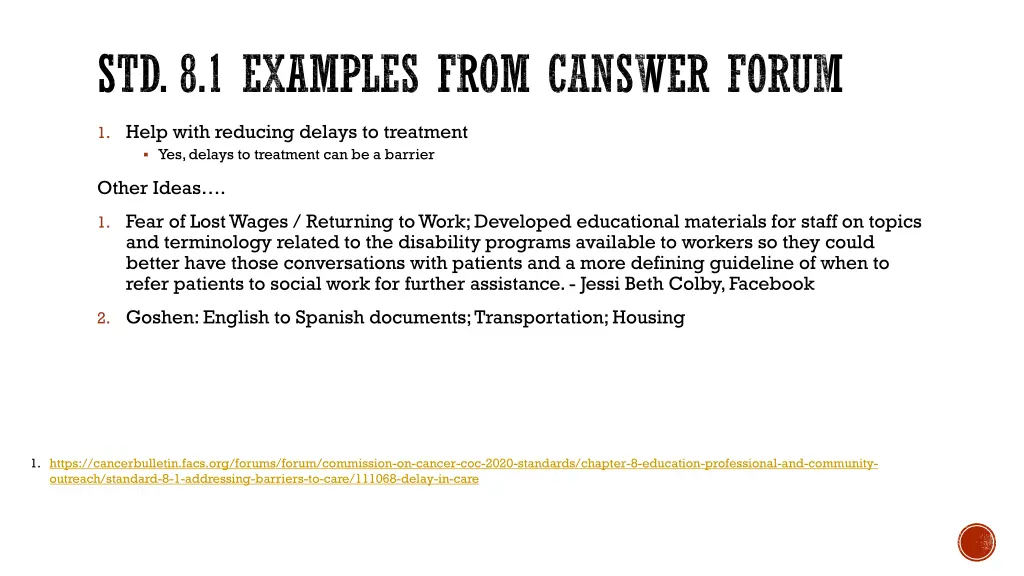 std 8 1 examples from canswer forum