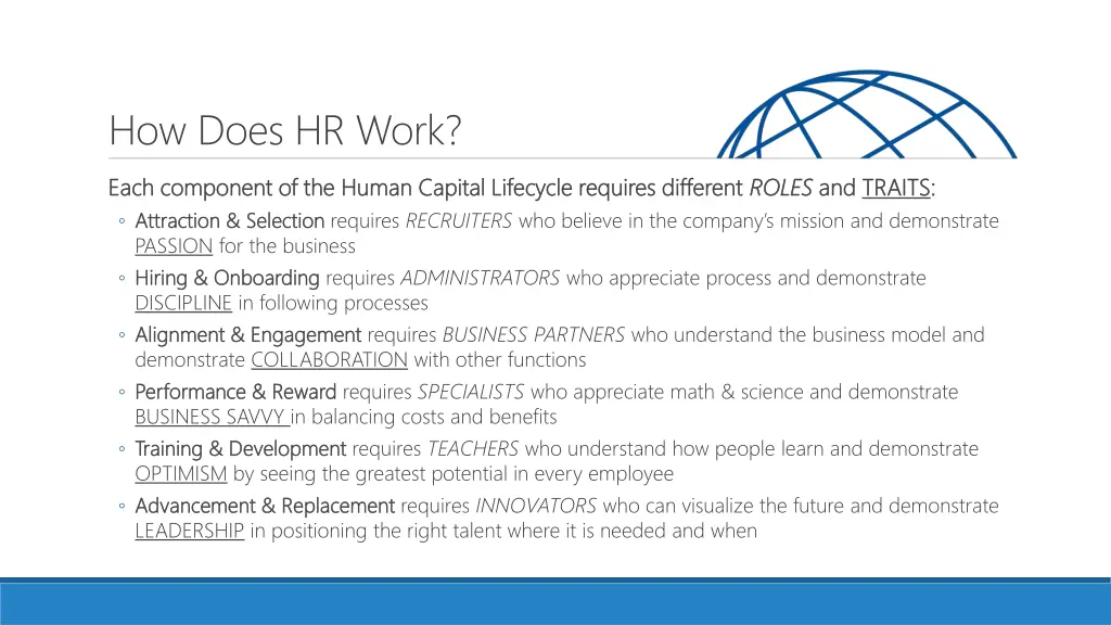 how does hr work