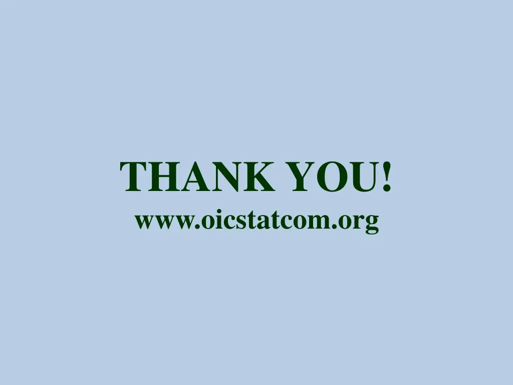 thank you www oicstatcom org