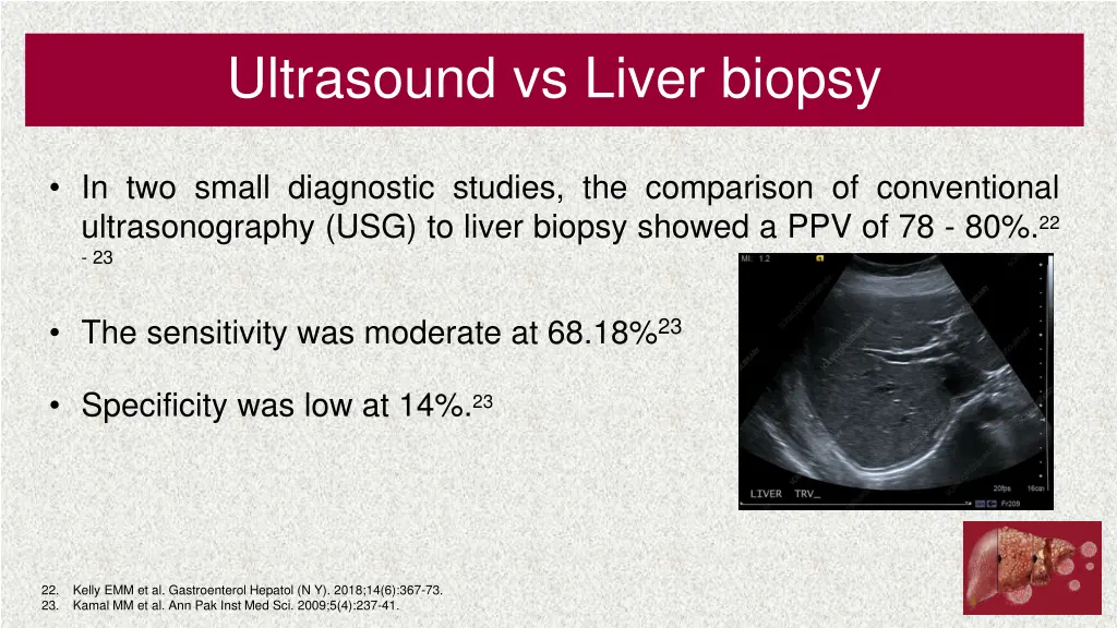 ultrasound vs liver biopsy