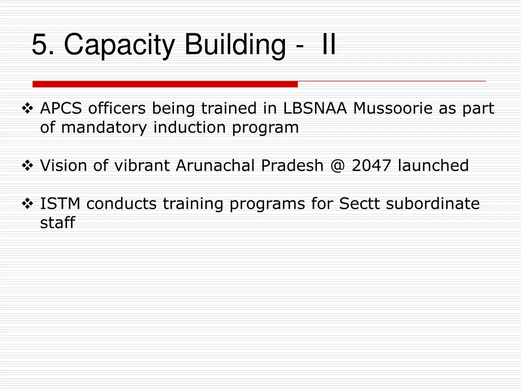5 capacity building ii