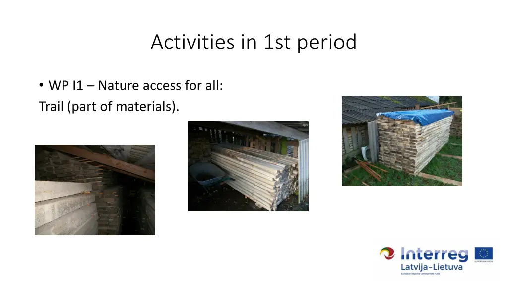 activities in 1st period 2