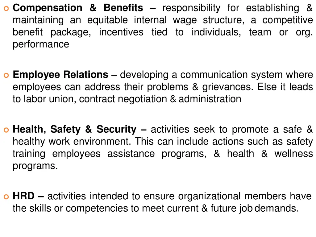 compensation benefits responsibility