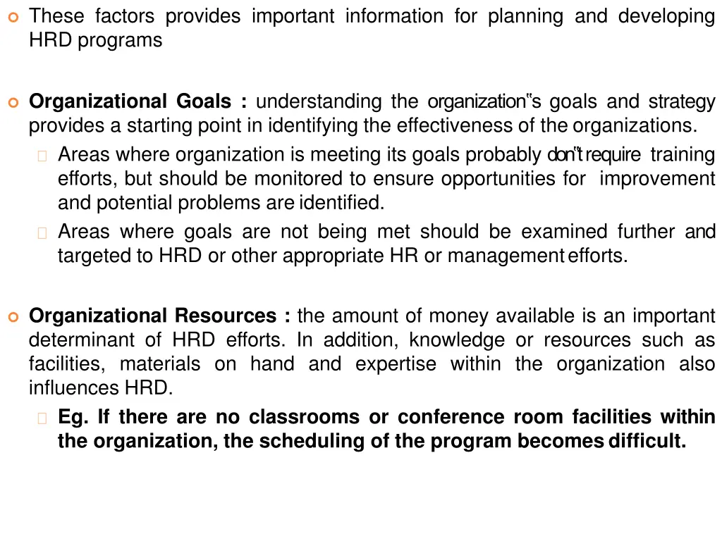 these factors provides important information