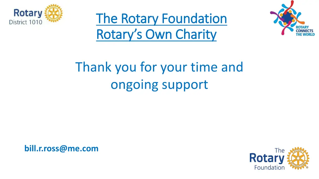 the rotary foundation the rotary foundation 1