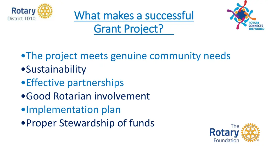 what makes a successful what makes a successful