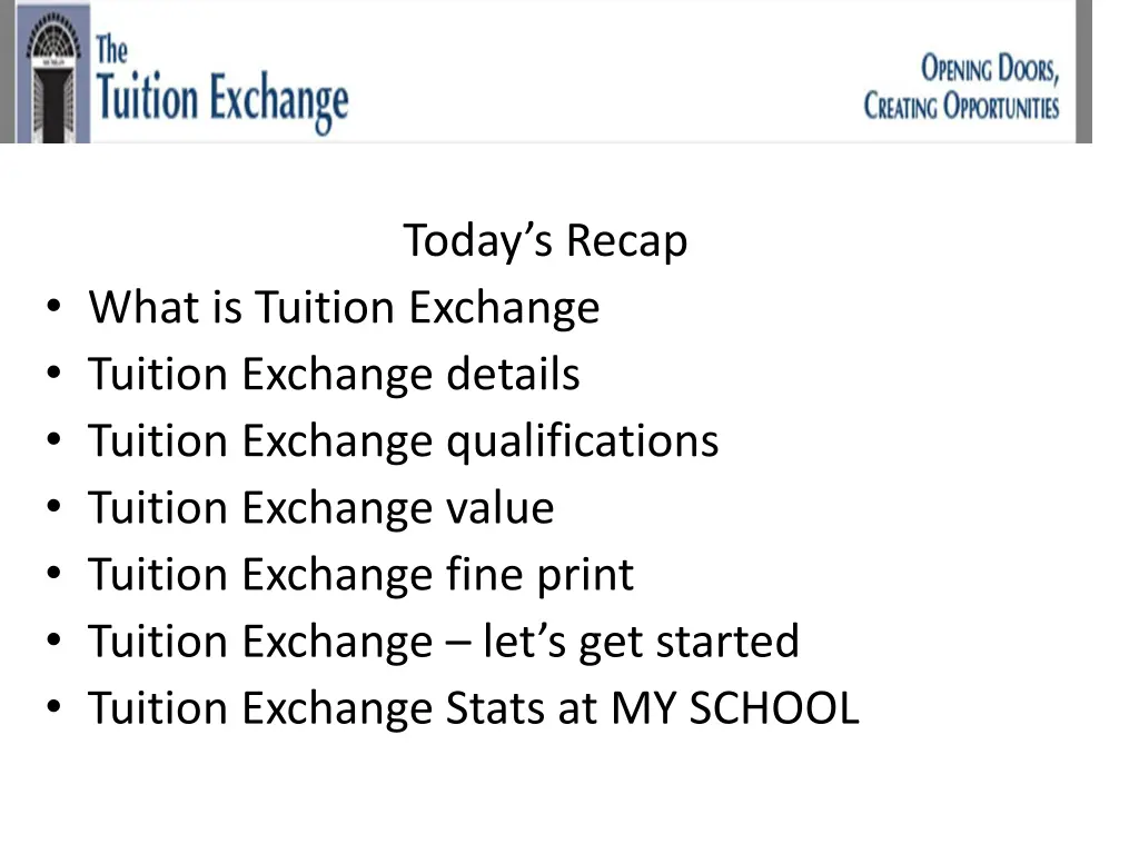 today s recap
