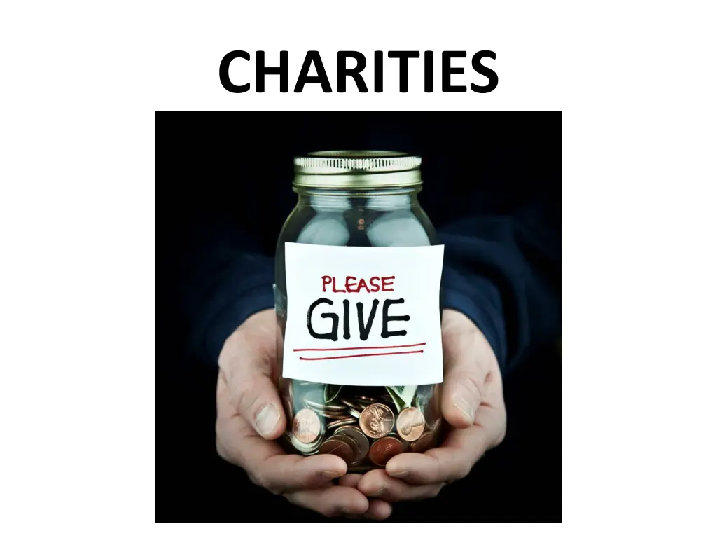 charities