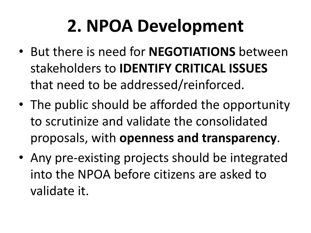 2 npoa development 2