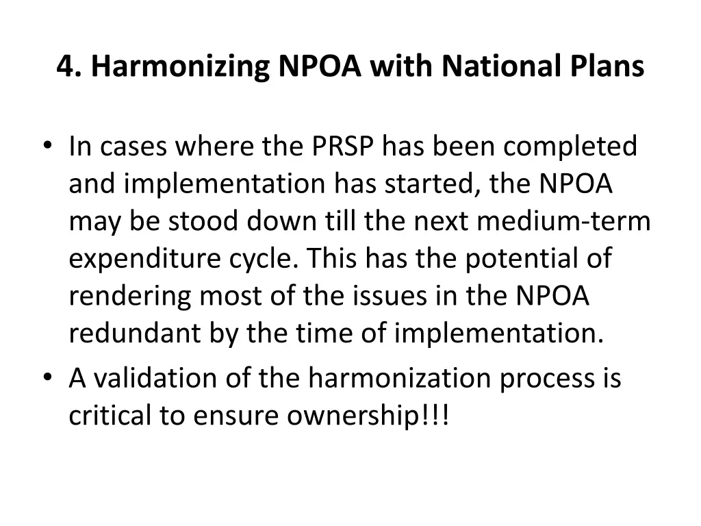 4 harmonizing npoa with national plans 3