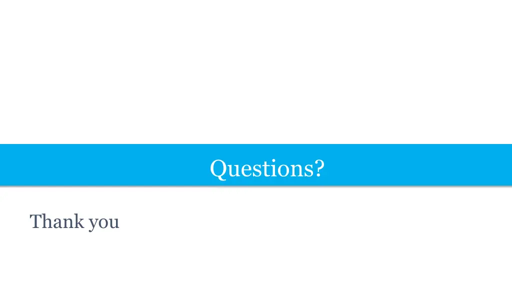 questions