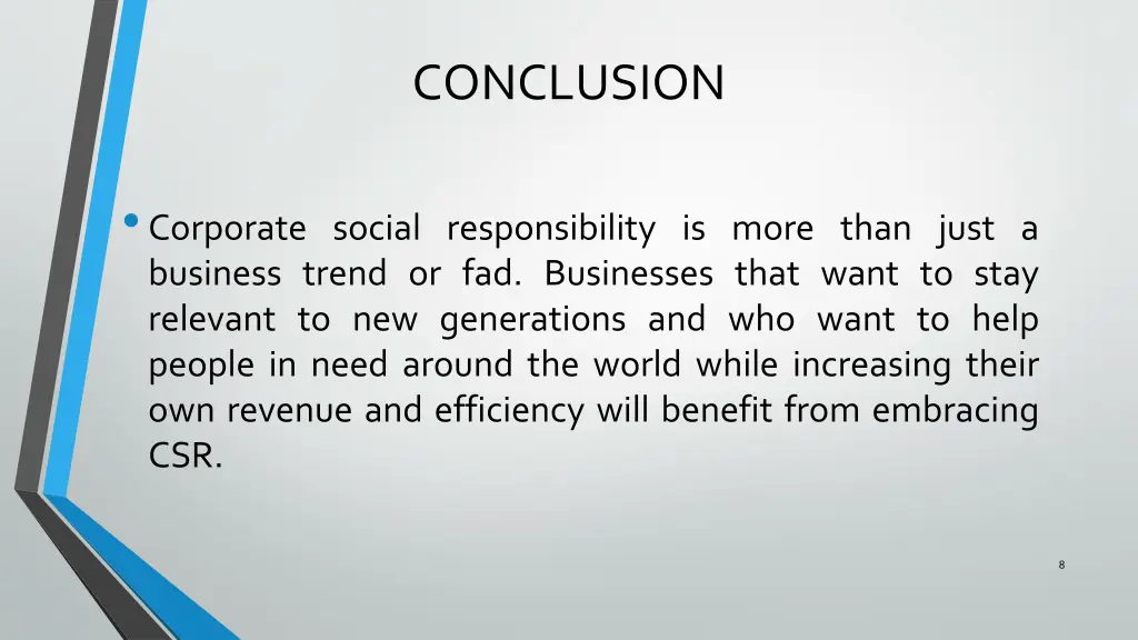 conclusion
