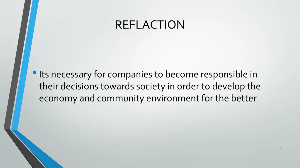 reflaction