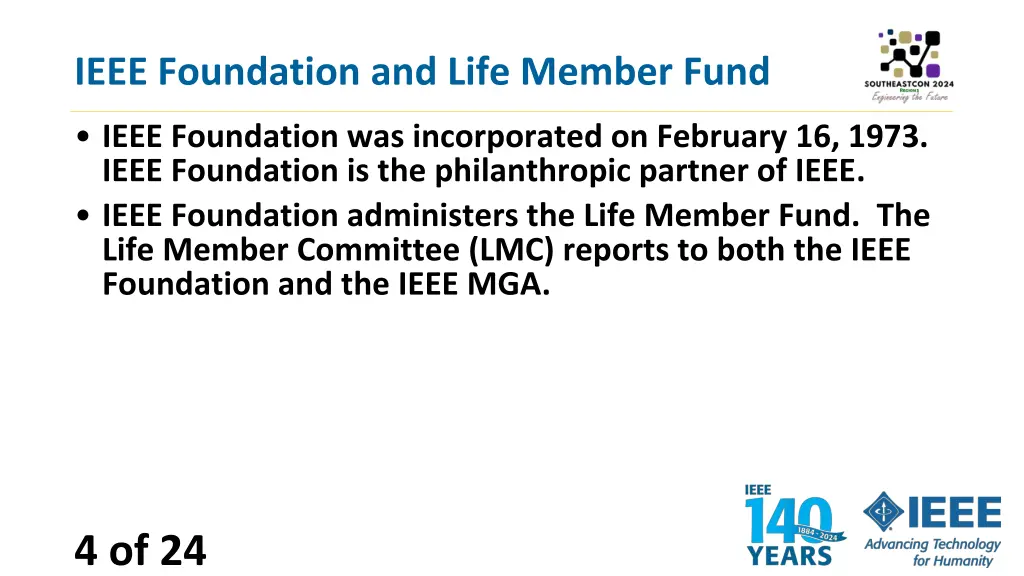 ieee foundation and life member fund