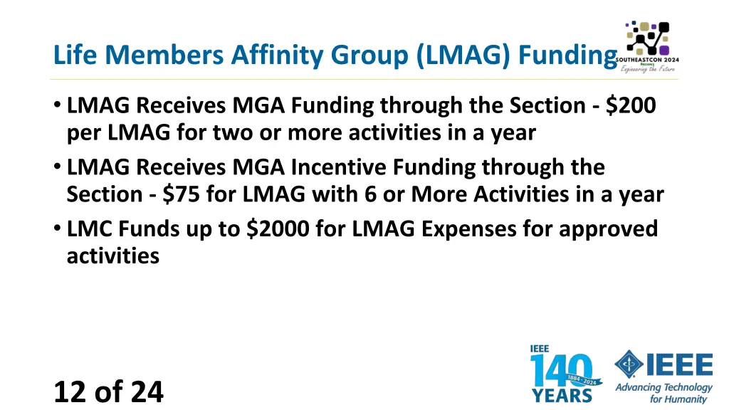 life members affinity group lmag funding