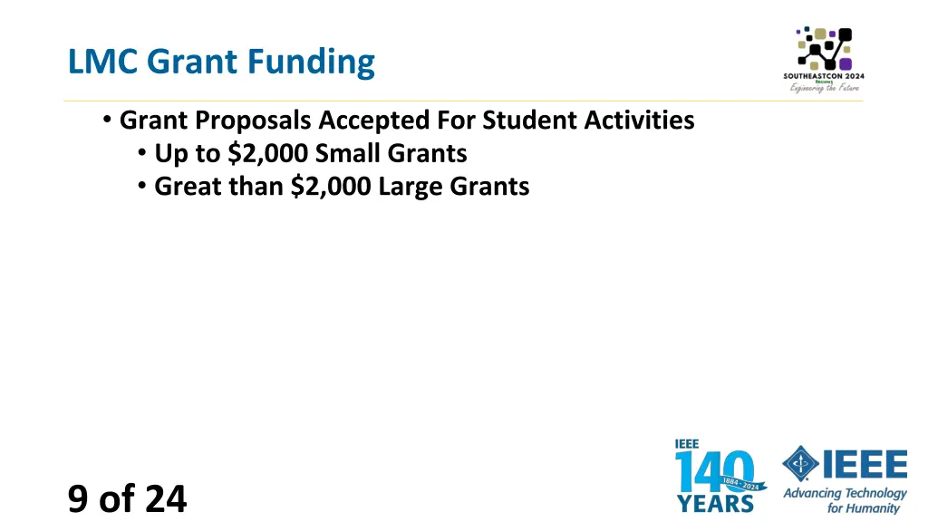 lmc grant funding