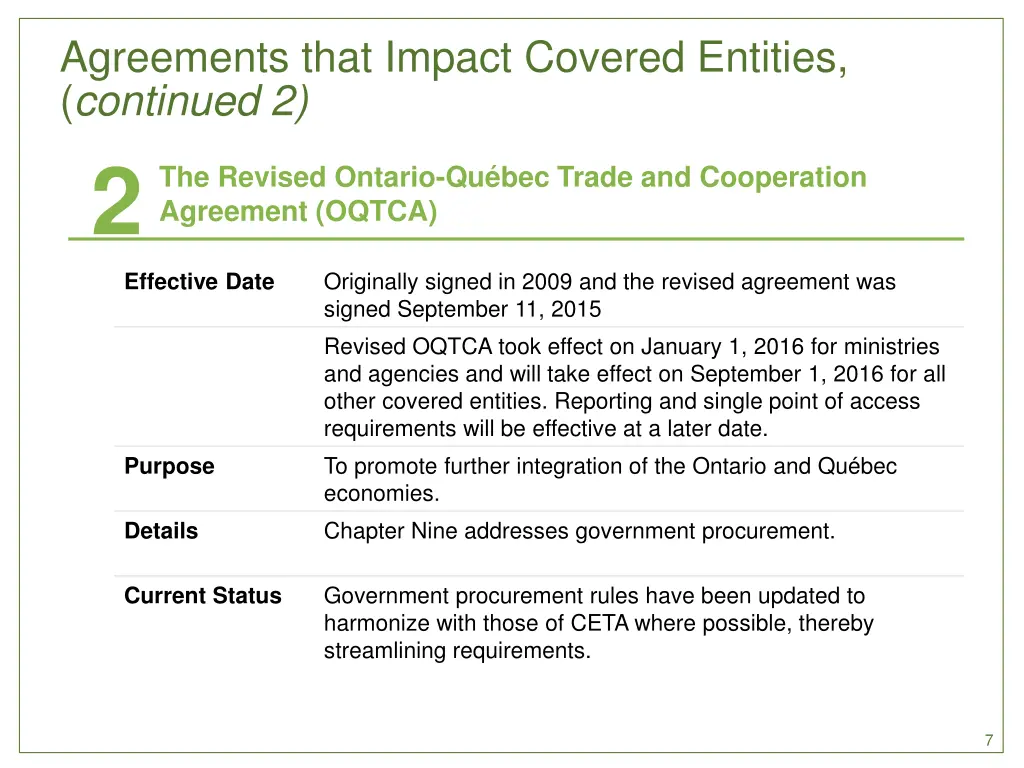 agreements that impact covered entities continued 1