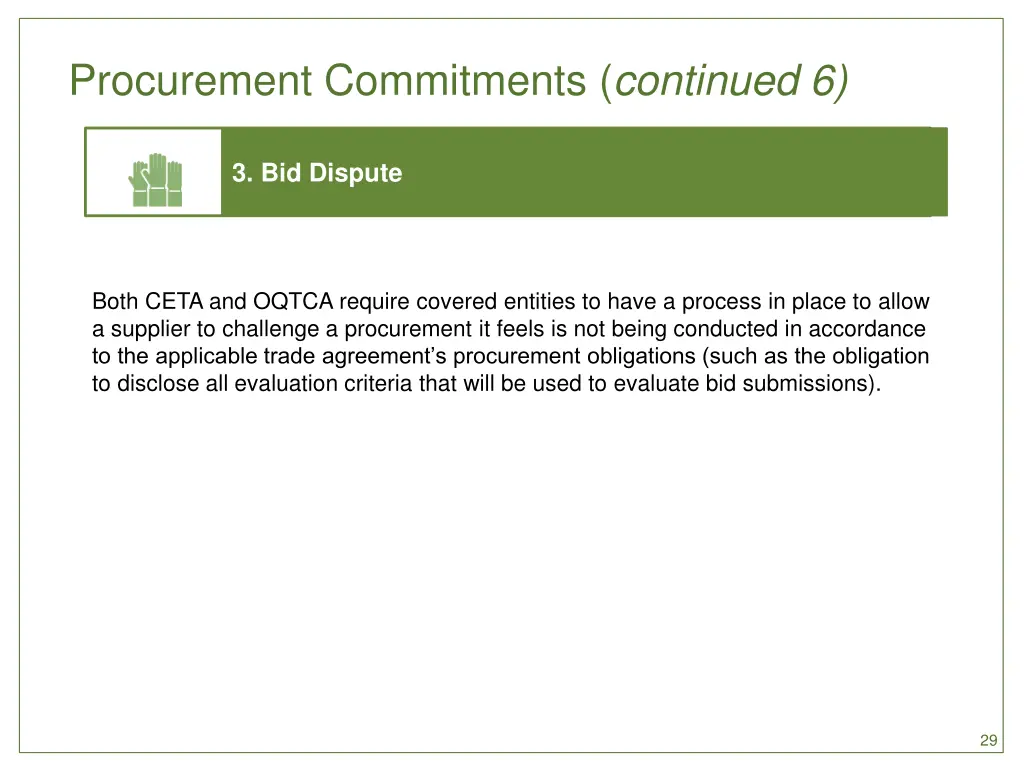 procurement commitments continued 6