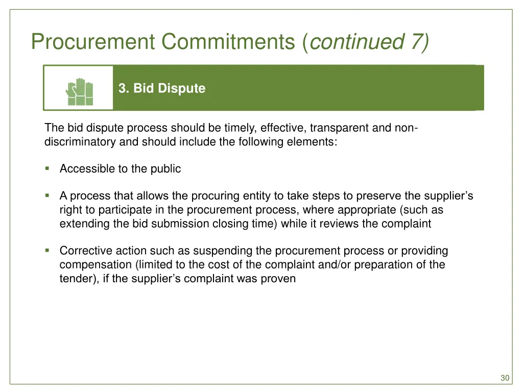 procurement commitments continued 7