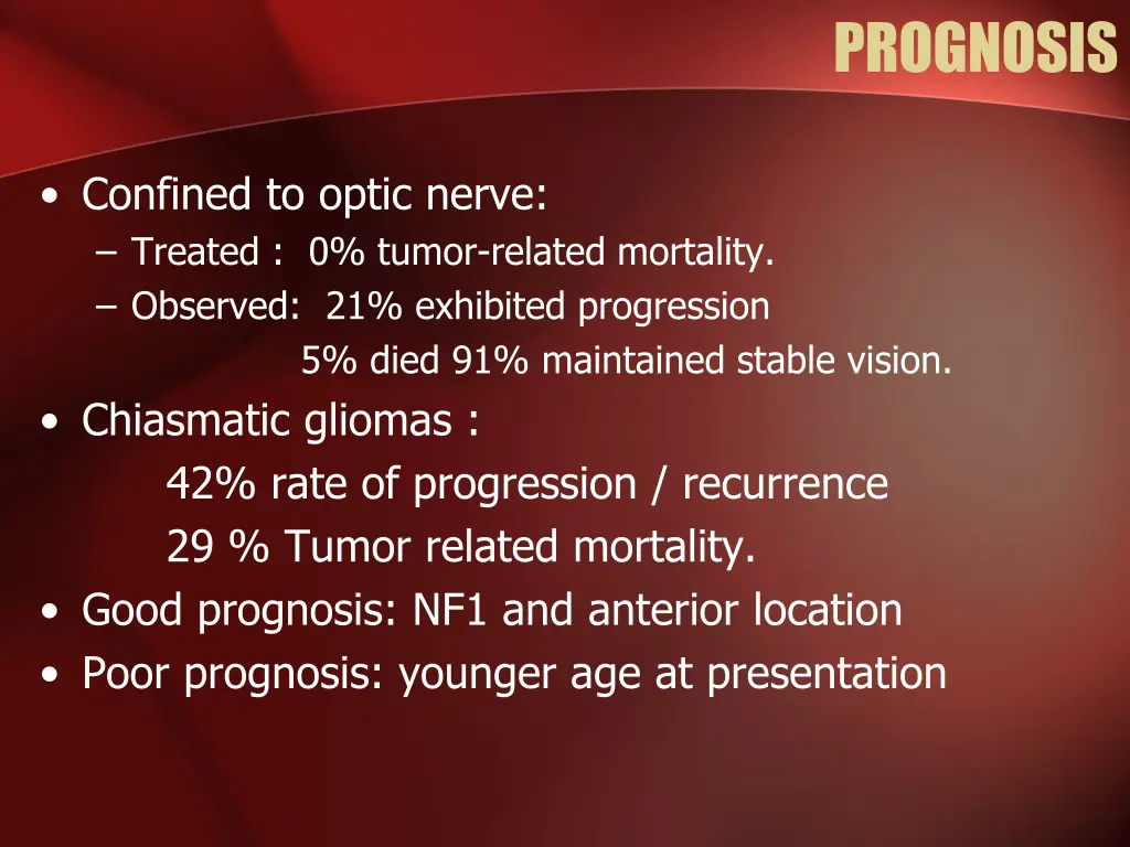 prognosis