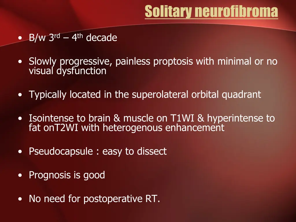 solitary neurofibroma