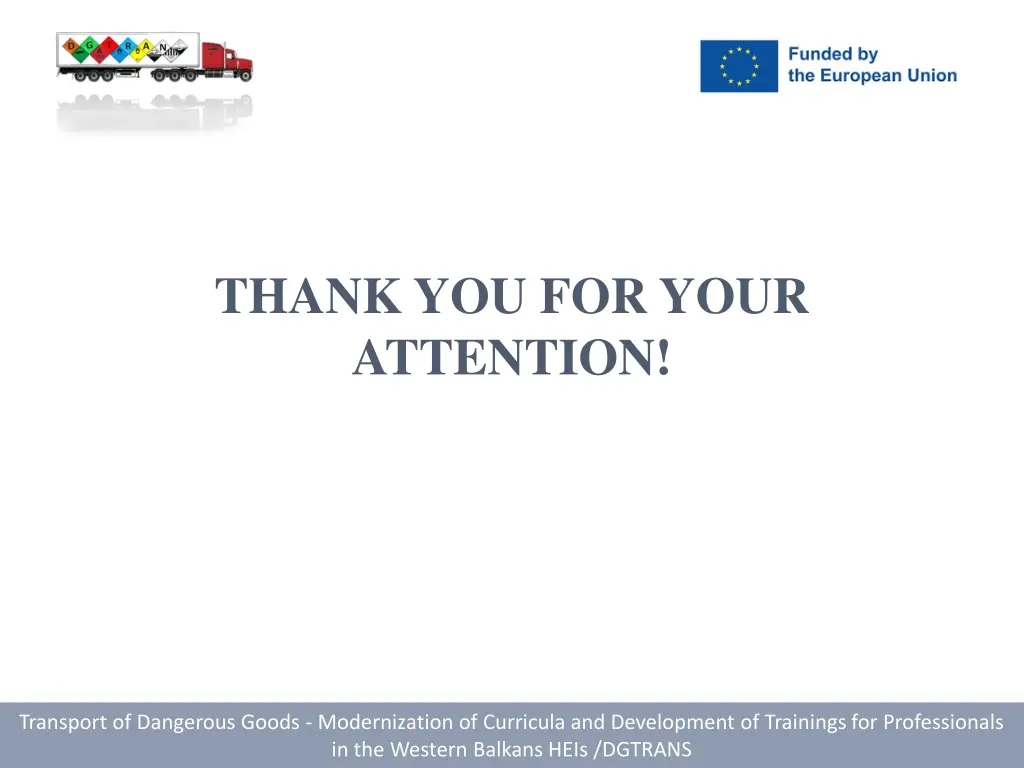 thank you for your attention
