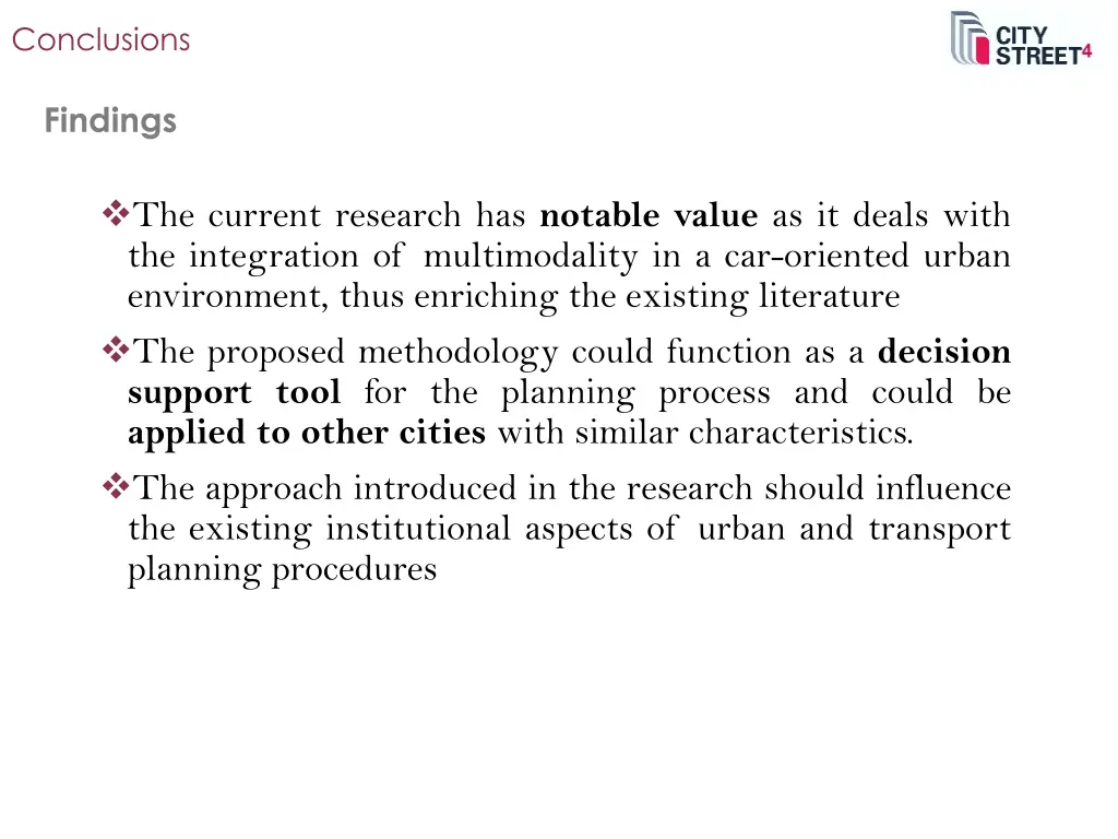 conclusions 1