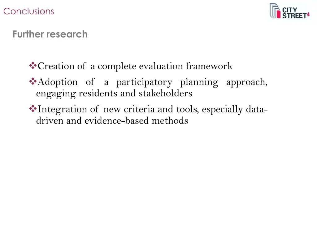 conclusions 2