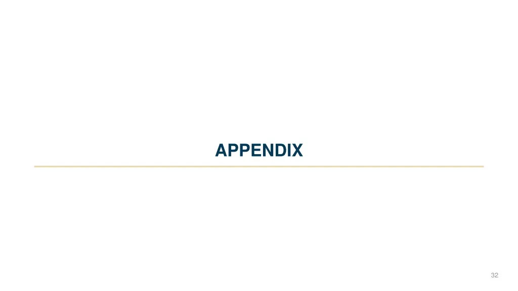 appendix