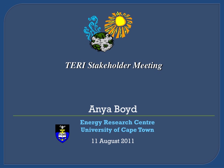 teri stakeholder meeting