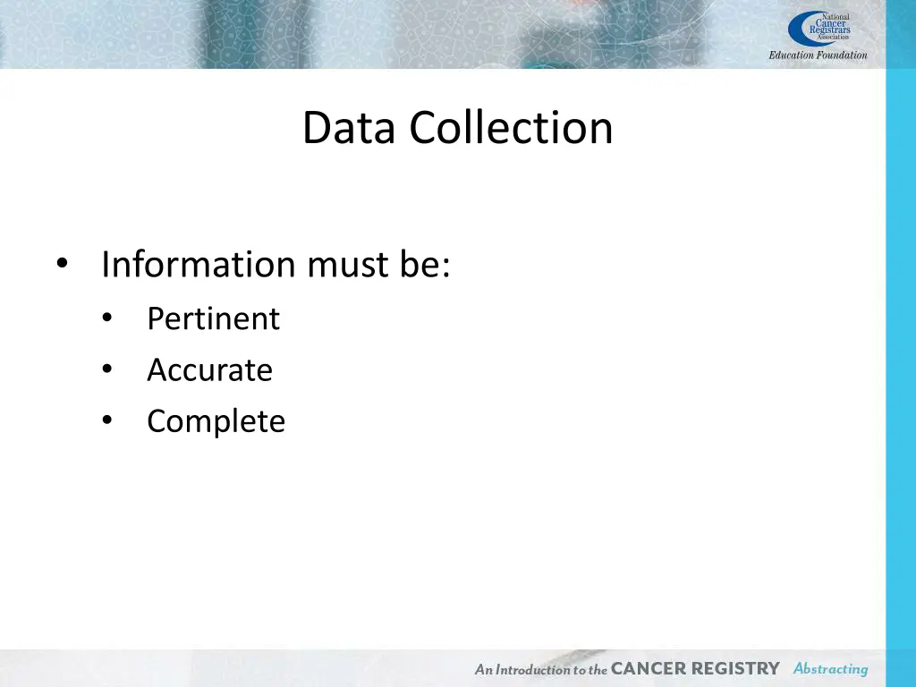 data collection