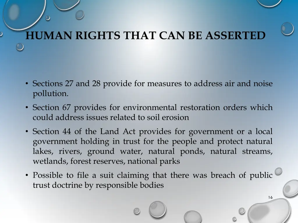 human rights that can be asserted 2