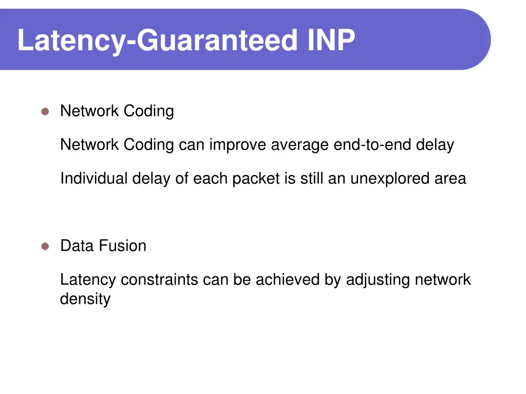 latency guaranteed inp 2