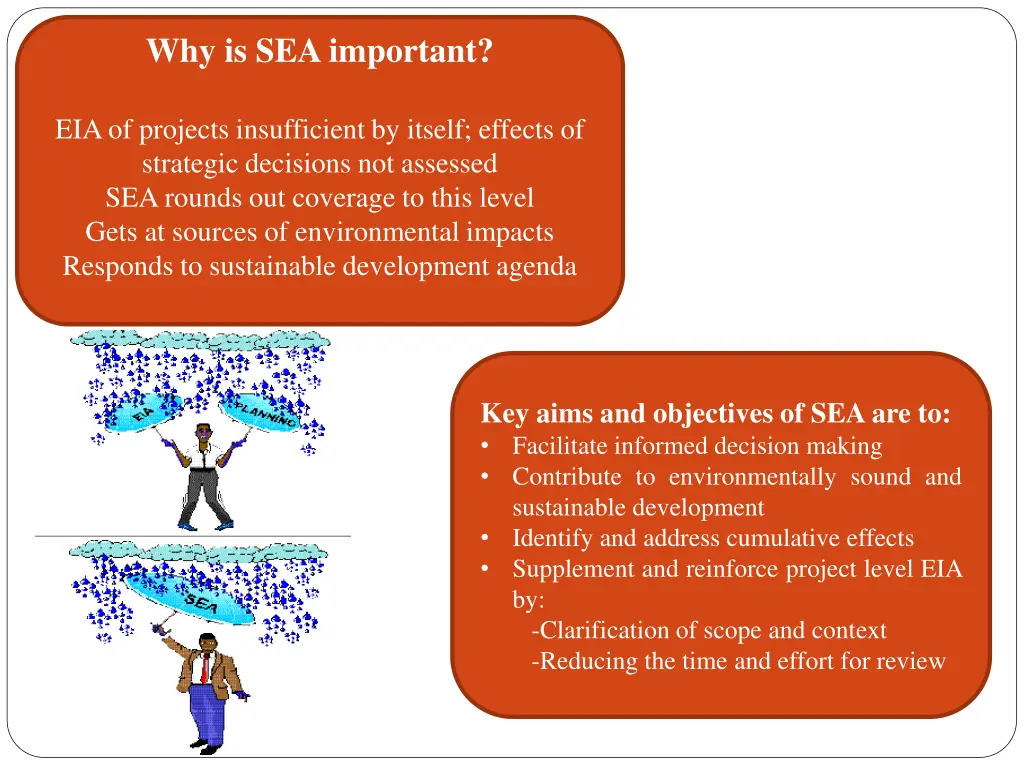 why is sea important