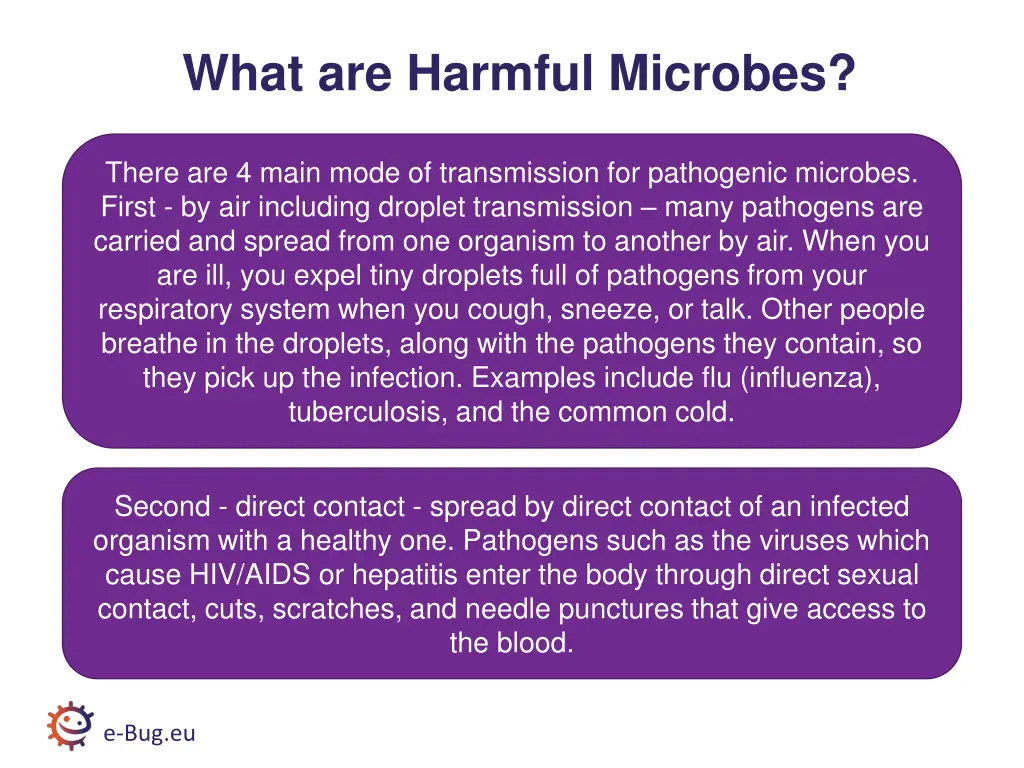 what are harmful microbes 1