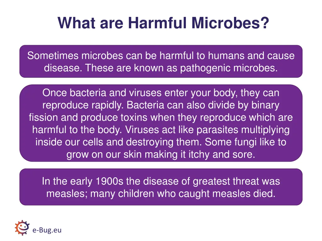 what are harmful microbes